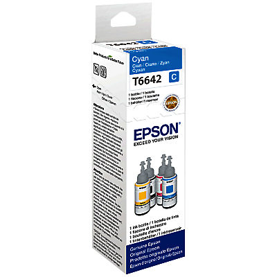 Epson Ecotank C13-T664 Colour Ink Bottles Cyan Epson Ecotank C13-T664 Colour Ink Bottles Cyan